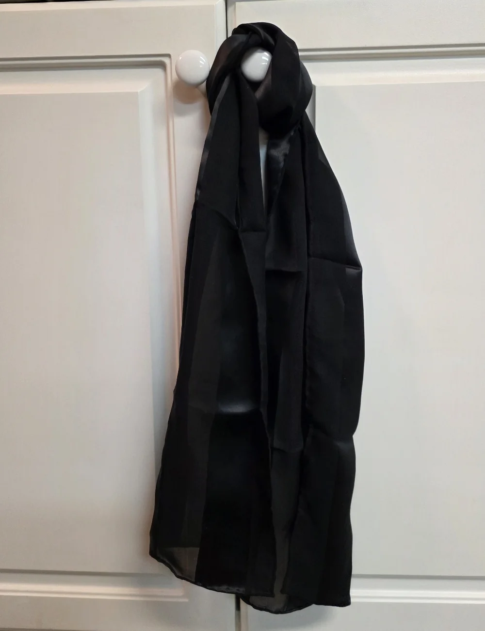 Anthropologie black scarf
